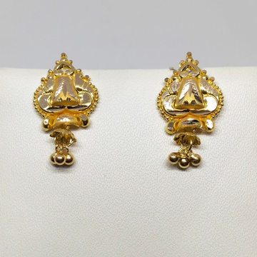 18KT gold designer earring dj-e017 by 