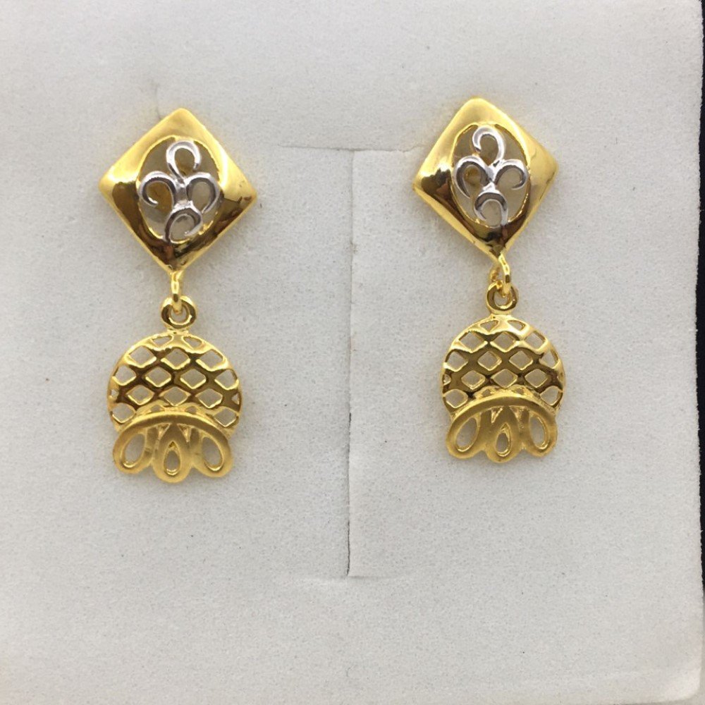 Buy 18K Gold and Silver Plated Earring Iced out Hypoenic Tiny Round with  Screw Back and Post Cubic Zirconia Stud Earrings Online at desertcartINDIA