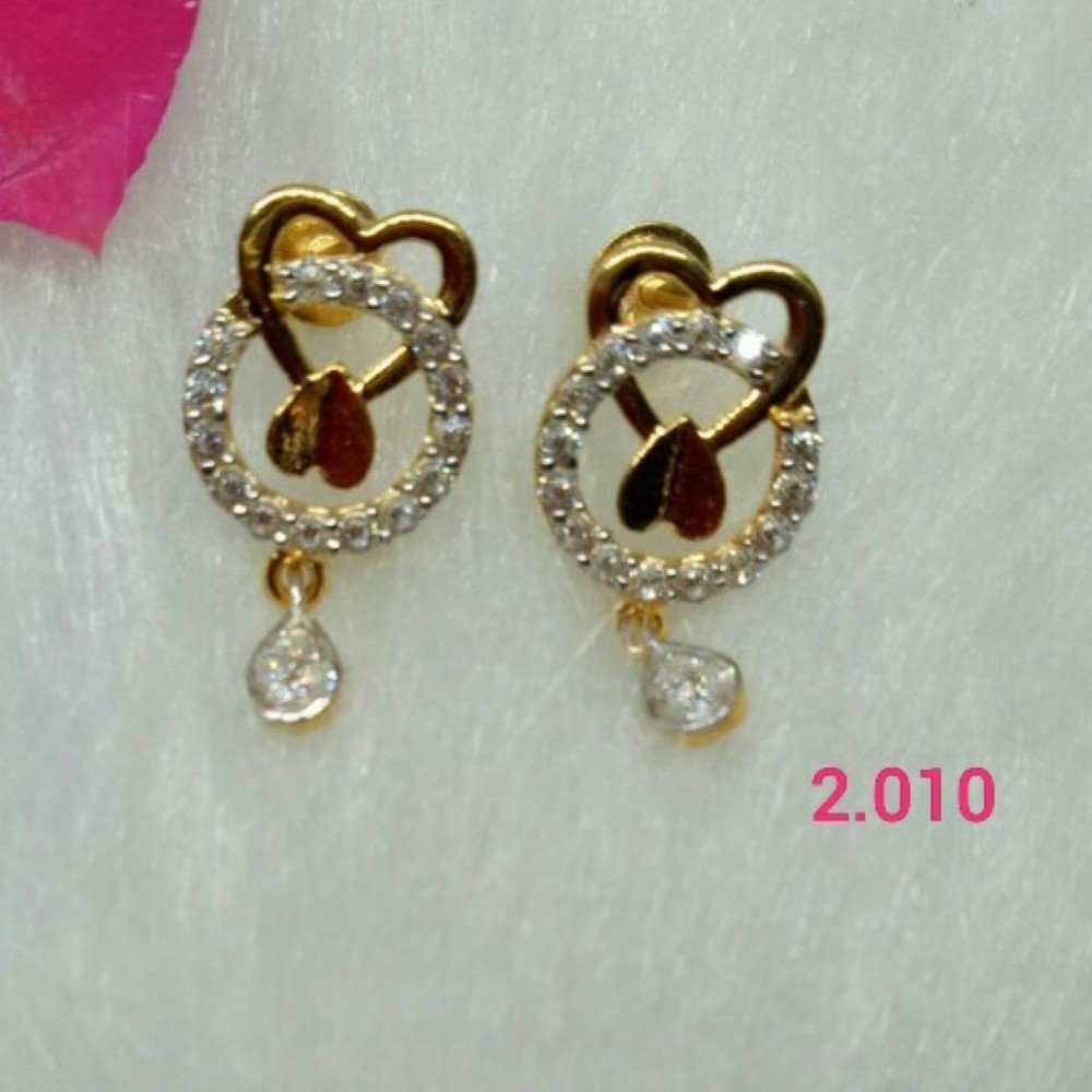 Gold Delicate Design Earrings