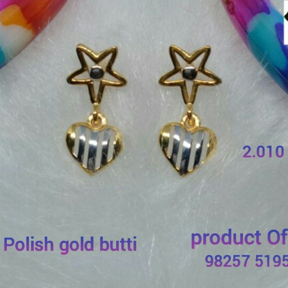 Gold Classy Design Earrings